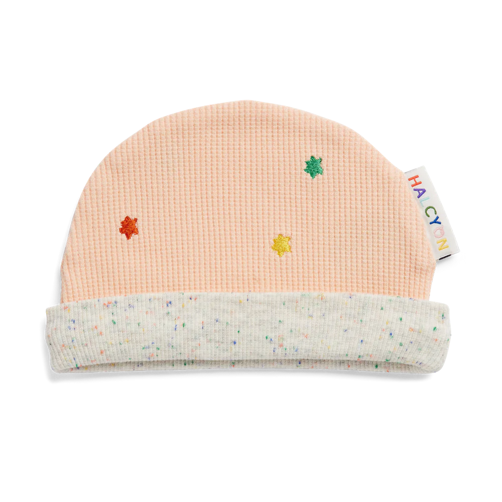 Cosy Peach Organic Baby Hat