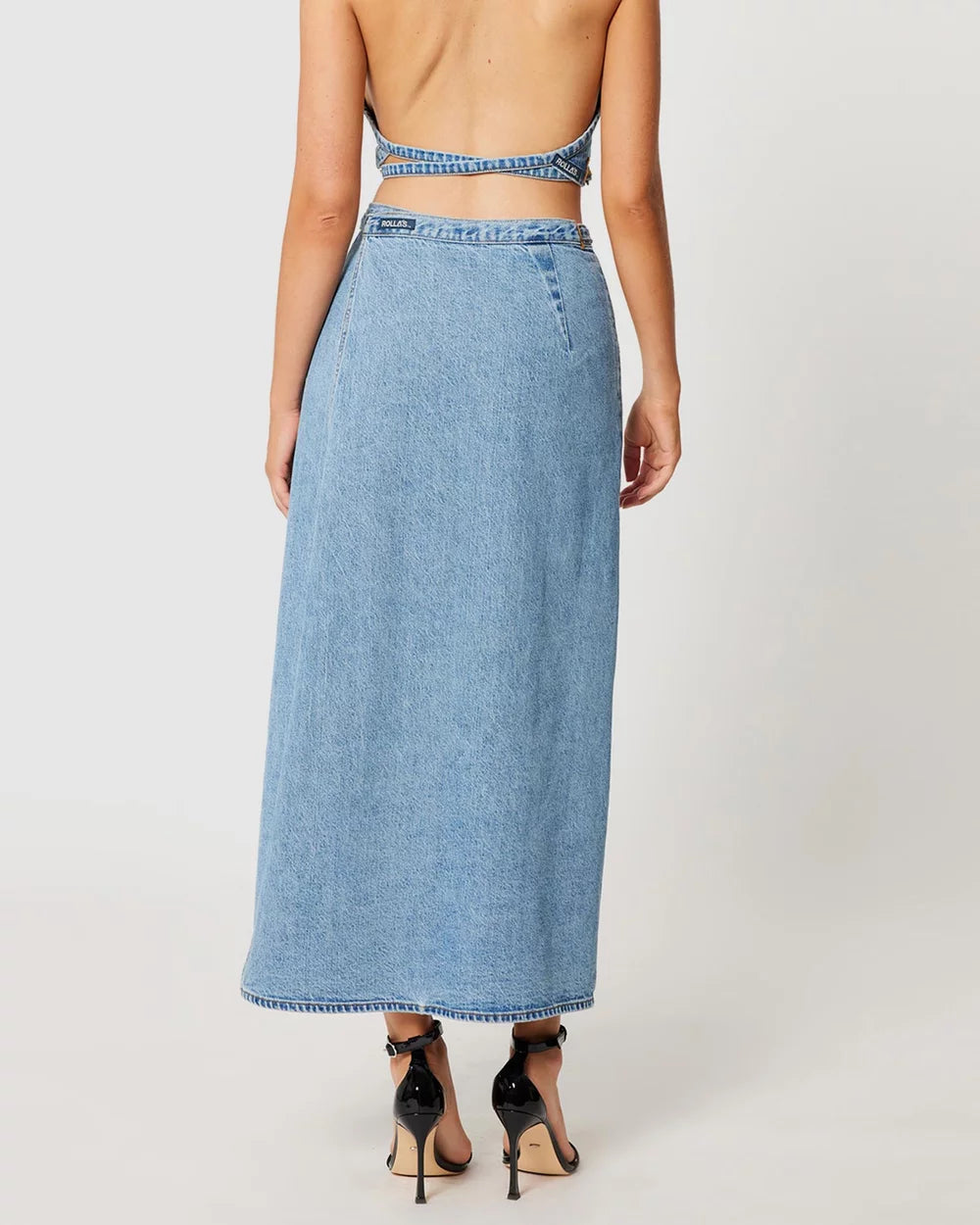 Charlie Maxi Denim Skirt