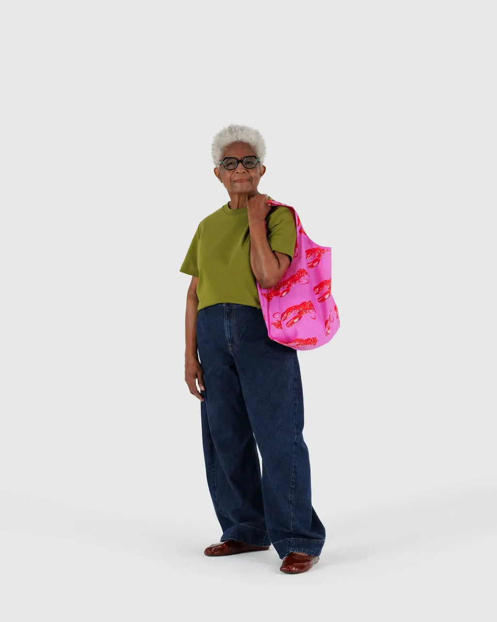 Standard Baggu- Pink Lobster