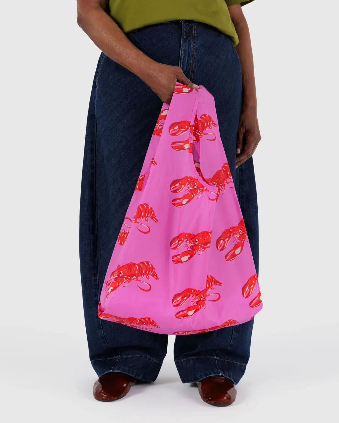 Standard Baggu- Pink Lobster