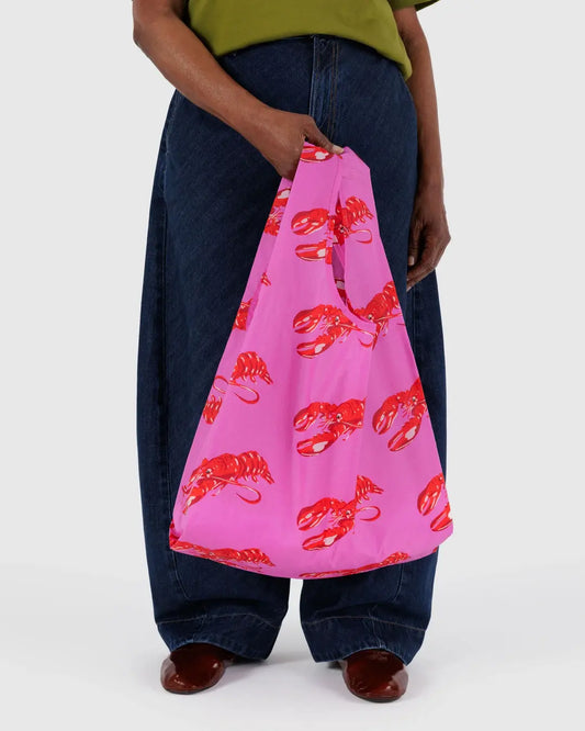 Standard Baggu- Pink Lobster