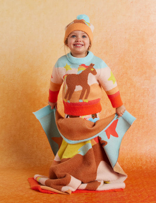 Giddy Up Baby blanket