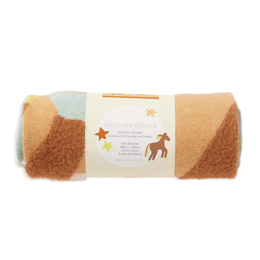 Giddy Up Baby blanket