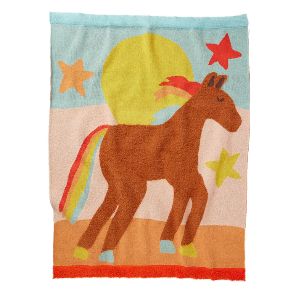 Giddy Up Baby blanket