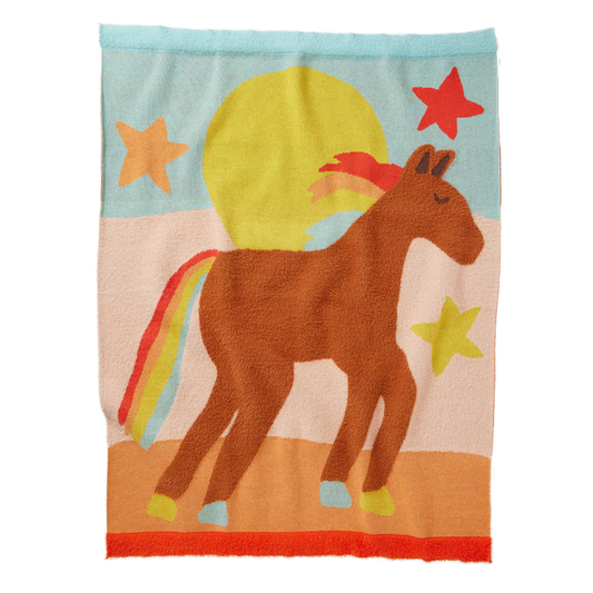 Giddy Up Baby blanket