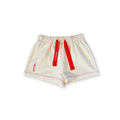 French Terry Sardine Short- Milk