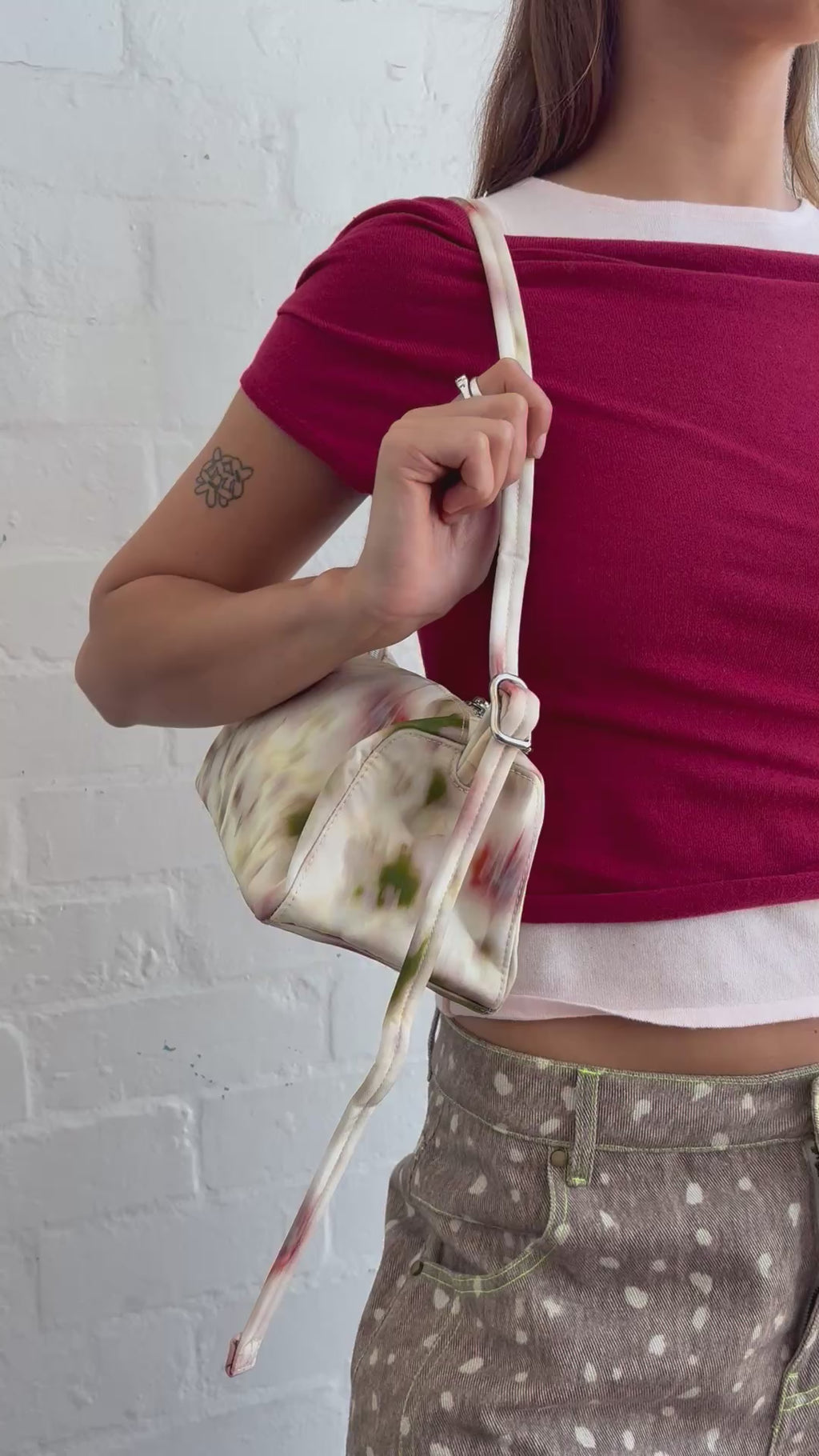 Aggi Two Tone Knit Top