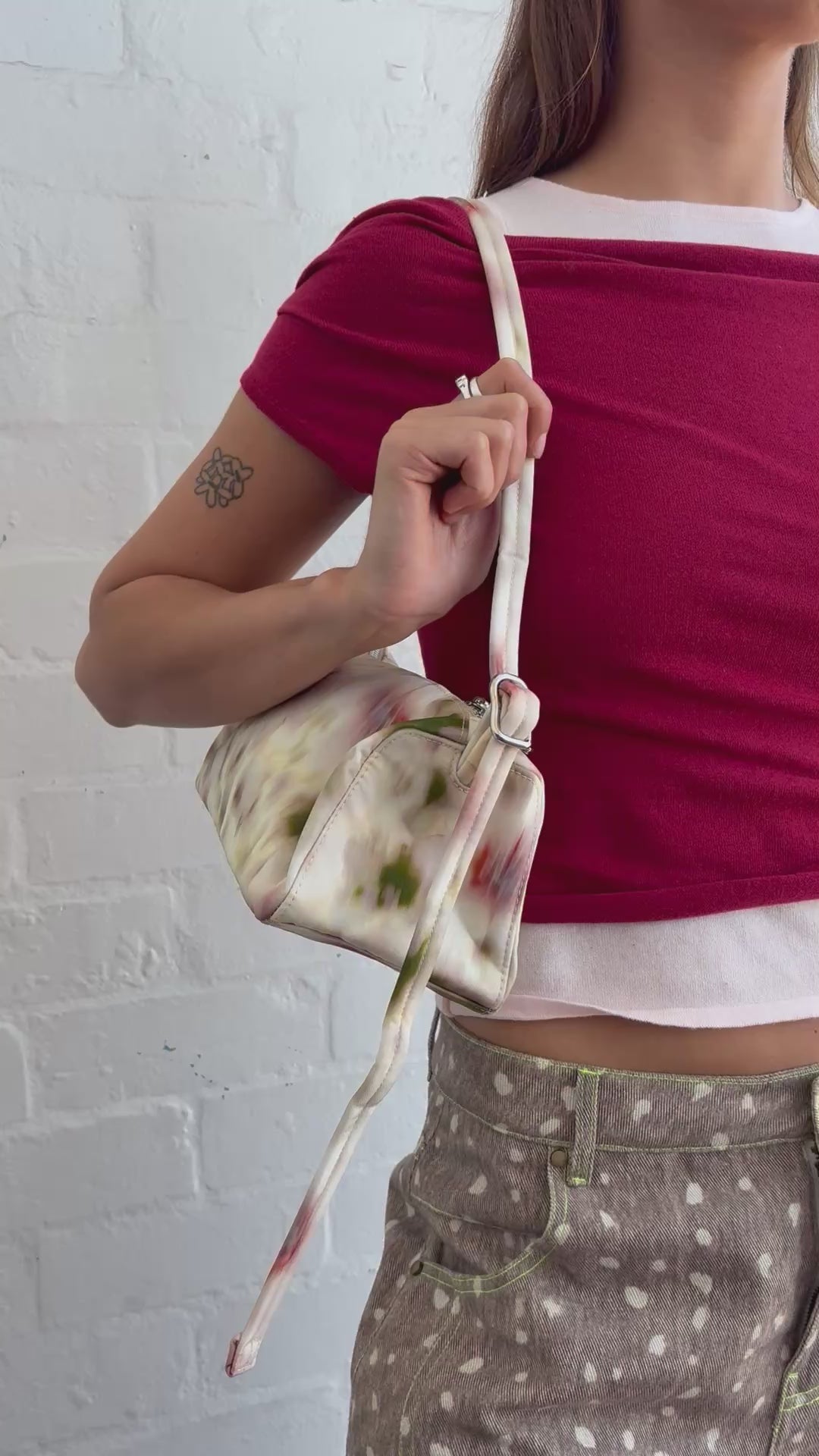 Aggi Two Tone Knit Top