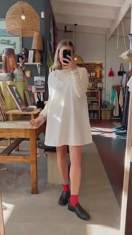 By Frankie Babydoll Tie Dress