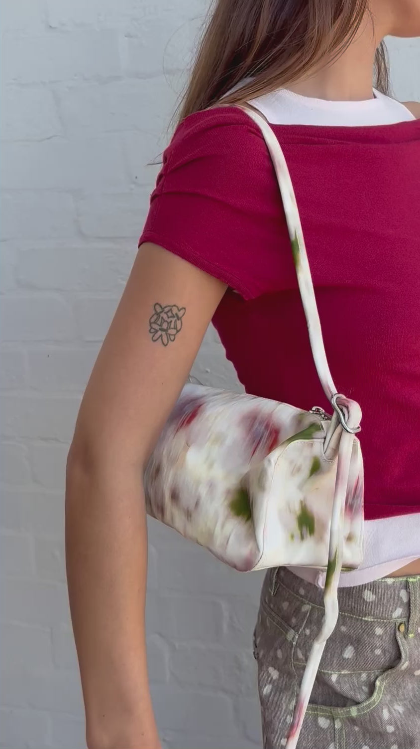 Aggi Two Tone Knit Top