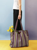 Biarritz Striped Market Bag- Multi