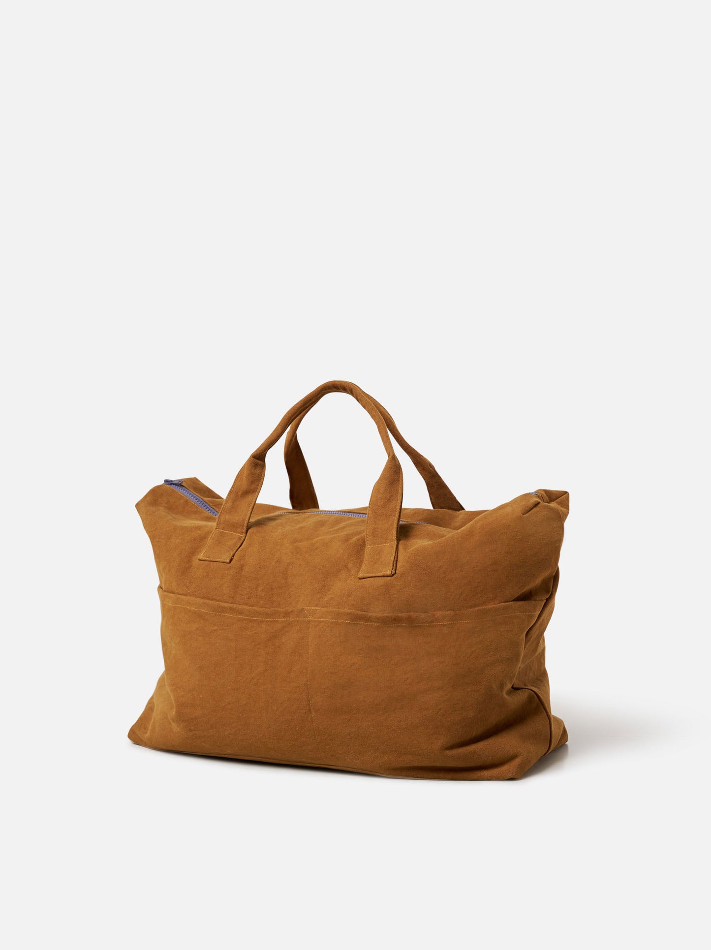 Marlo Contrast Overnight Bag- Masala