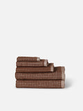 Nero Cotton Bath Towel- Paprika/Cream
