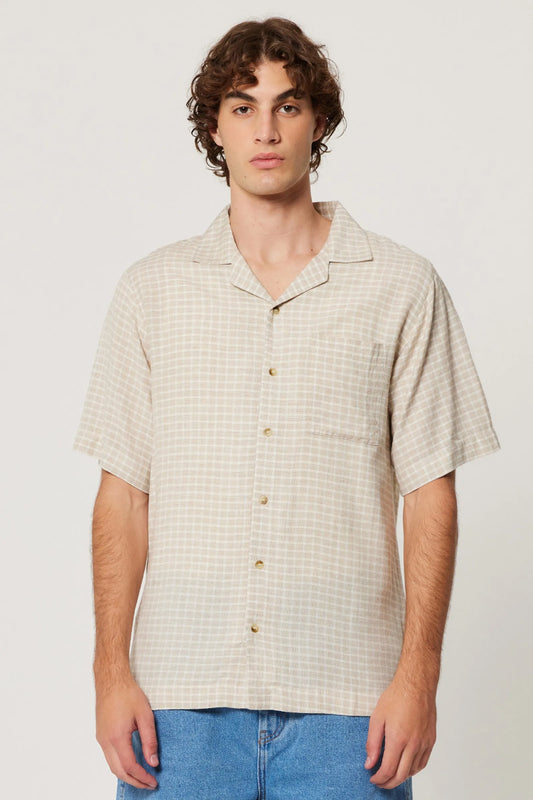 Bowler Check Shirt- Natural Check