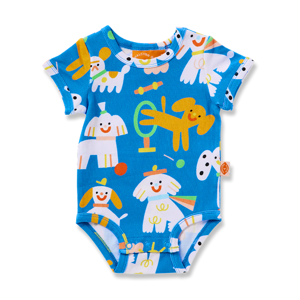 Puppy Park Short Sleeve Bodysuit