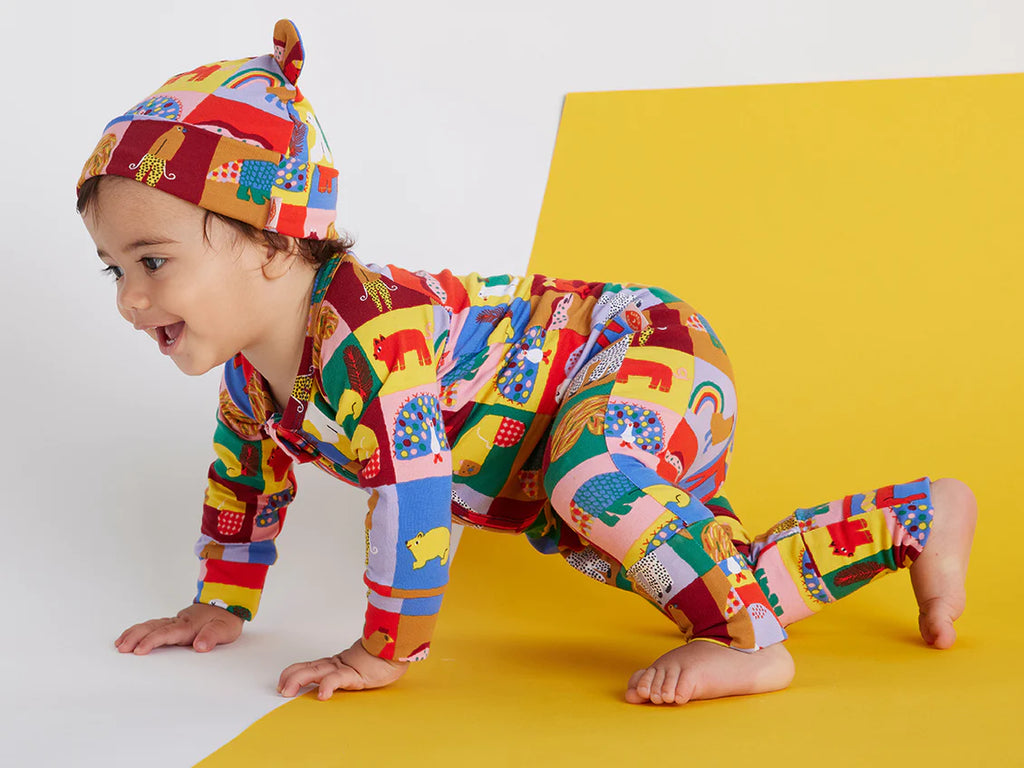 Look At Our Tails Long Sleeve Romper