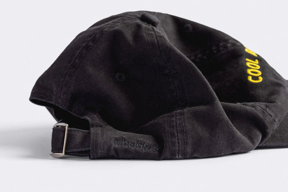 Cool Bananas Dad Cap in Black