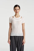 Cut Out Top - Vanilla