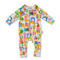 Castle Of Dreams Long Sleeve Romper
