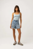 Yumi Knit Top- Cool Blue