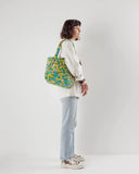 Puffy Mini Tote - Flowerbed