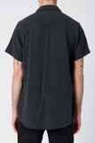Bon Crepe Shirt- Sulphar Black