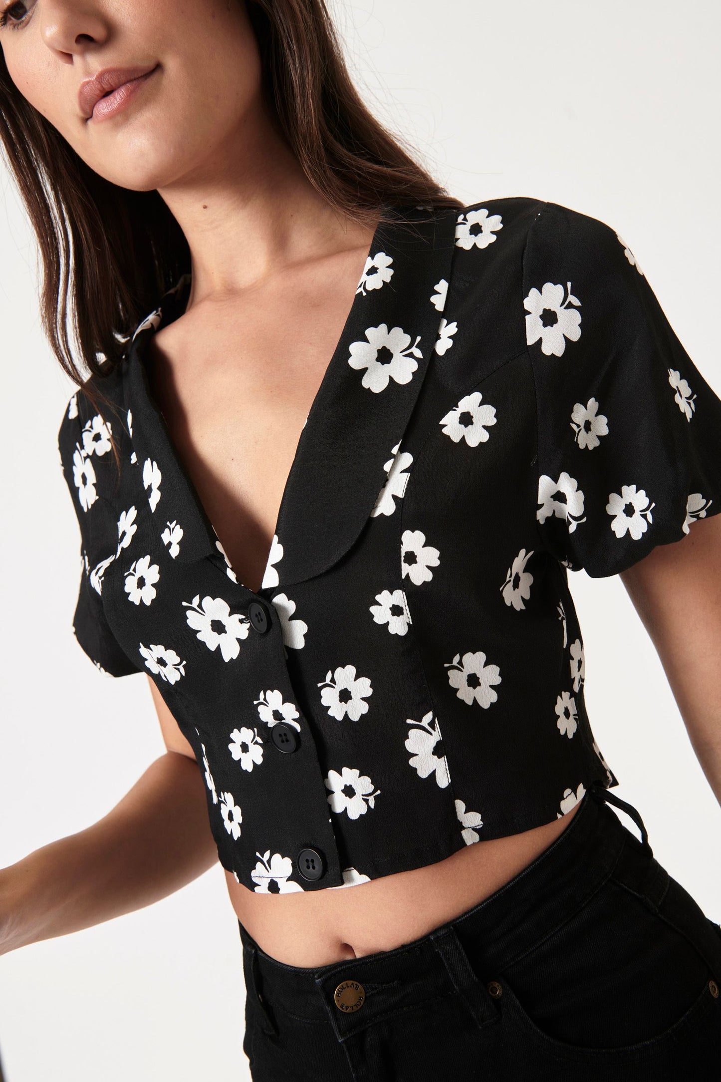 Folk Floral Susie Top