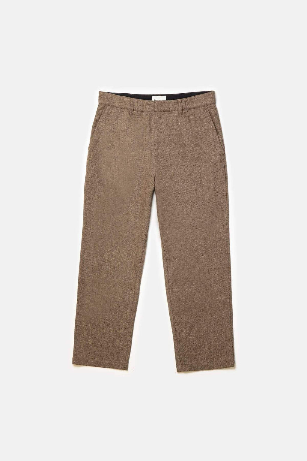 Rhythm Herringbone Trouser - Russet