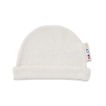 Cream Speckle Organic Baby Hat