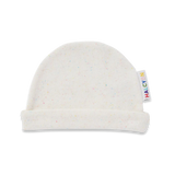 Cream Speckle Organic Baby Hat