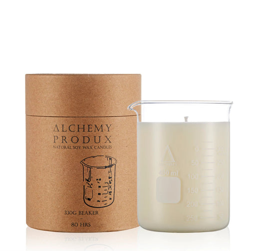 Alchemy Produx Beaker Candle - Hemp & Mountain Pine 330g