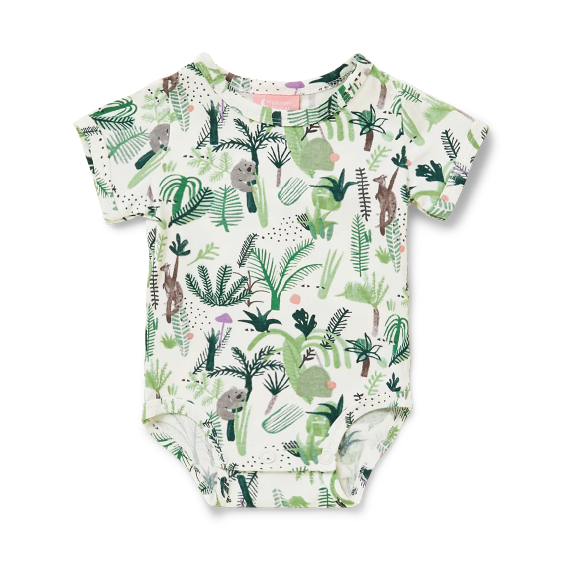 Fern Gully Short Sleeve Bodysuit