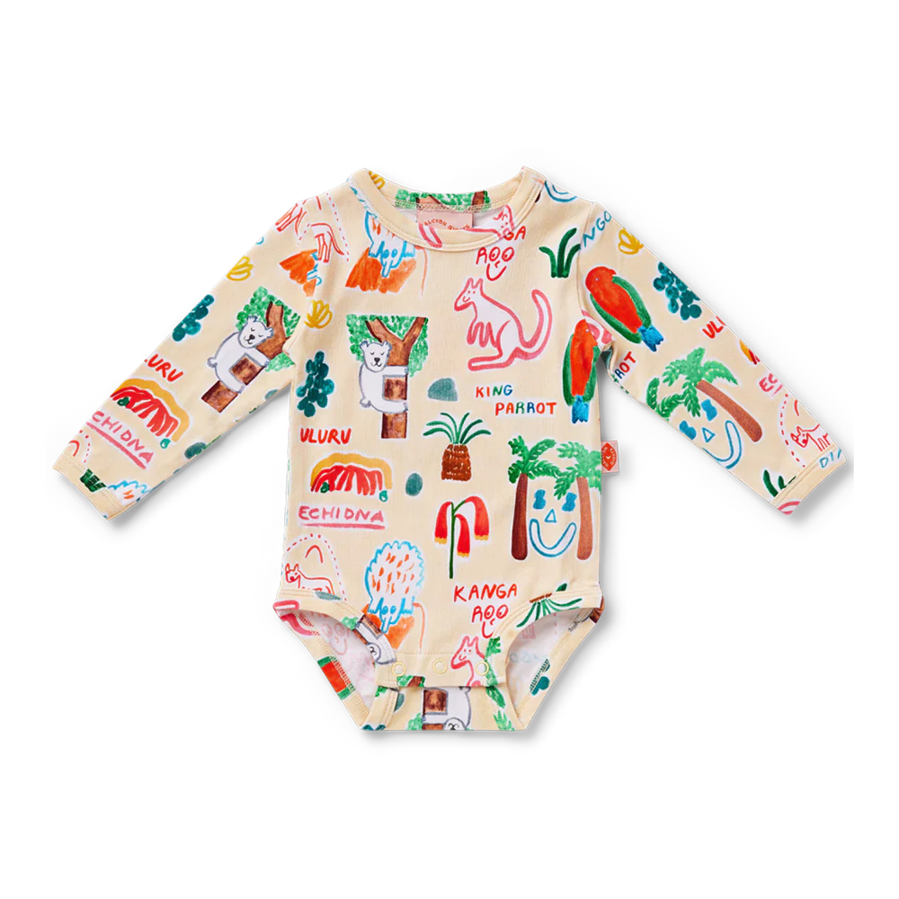 Coo-ee! Long Sleeve Body Suit