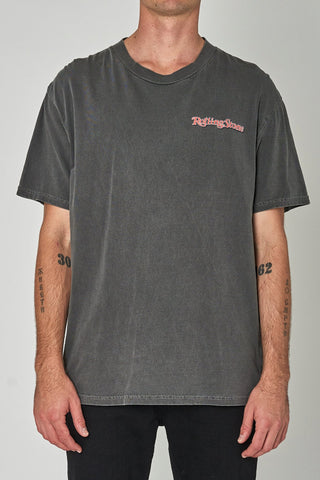 Rolling Stone Icons Tee - Washed Black