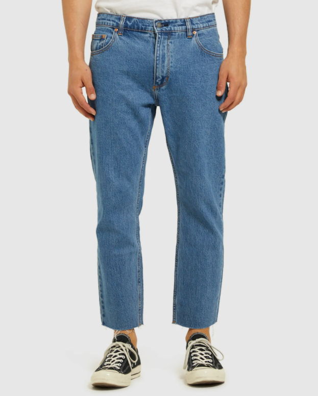 Relaxo Chop Jeans Mid Stone Blue