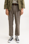 Essential Trouser Chocolate Herringbone