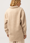 Alaska Longline Shacket - Cream