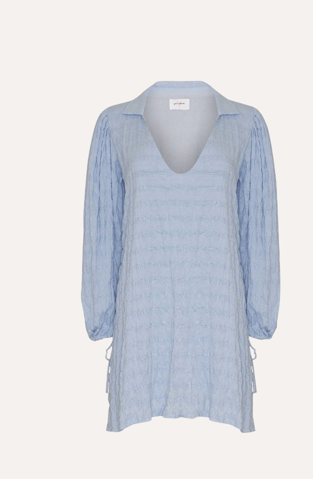 Fiora Mini Dress - Sky Blue