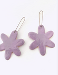 Flowerburst Earrings - Lilac