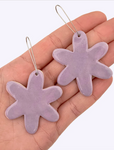 Flowerburst Earrings - Lilac