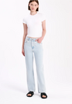 Organic Straight Leg - Bleach Blue