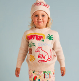 Creamy Coo-ee! Cotton Knit Jumper