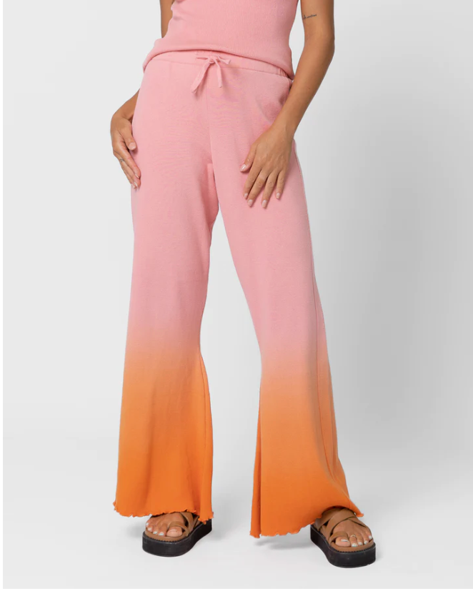 Hazel Knit Pants - Sunset Ombre