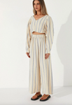 Marine Stripe Organic Cotton Pant