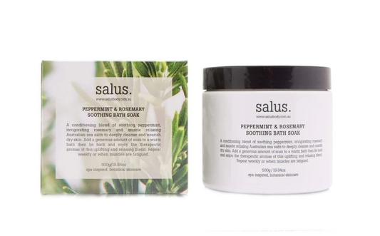 Salus Peppermint and Rosemary Bath Salts - 120g