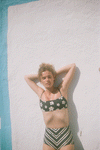 Black & Bone Flower Reversible Bralette