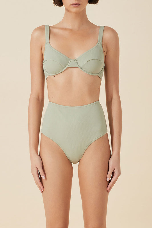 Moss Waisted Brief