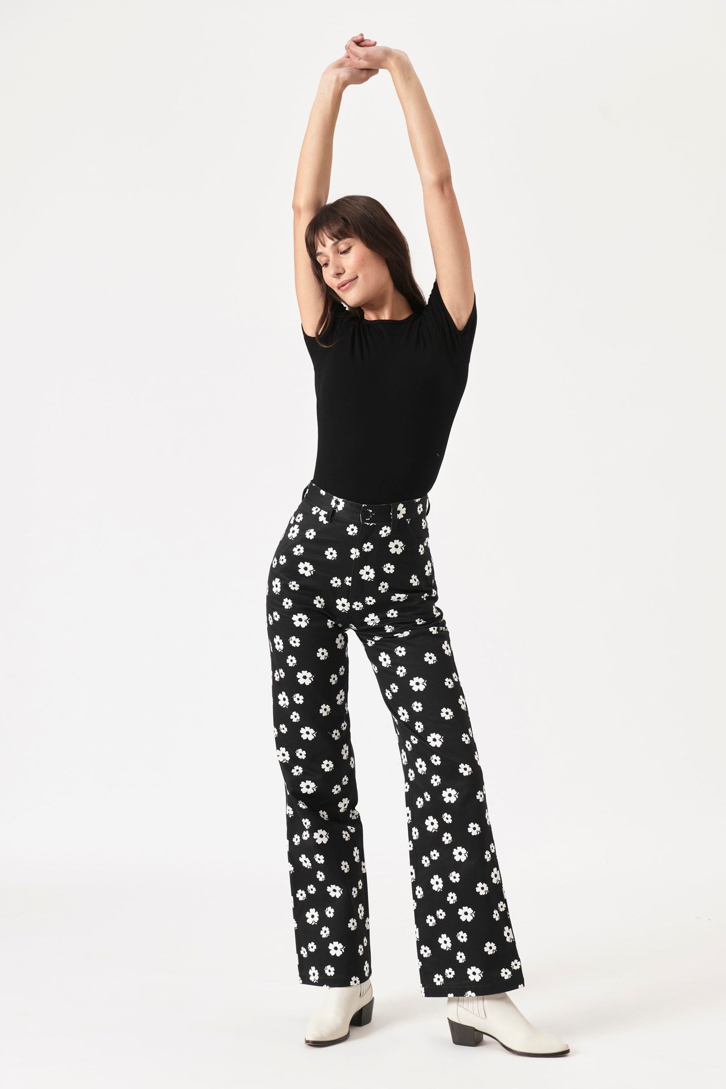 Folk Floral Heidi Pant