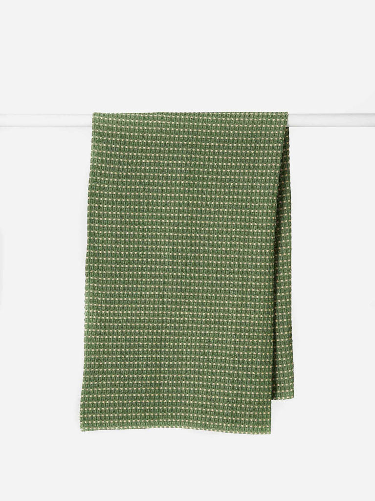 Aalto Bath Towel- Spirulina/butter