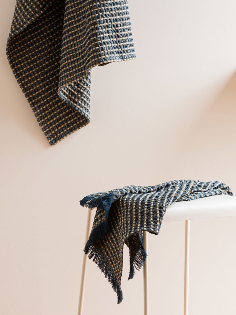 Aalto Bath Towel- Sailor/butter